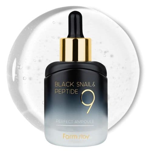 Sérum stimulant l'éclat et réparateur de la barrière cutanée BLACK SNAIL &amp; PEPTIDE 9 35ml